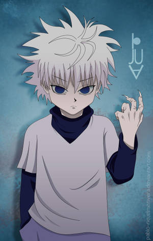 Killua Aesthetic Anime Boy — Galaxy Tab S11 Ultra Picha ya Ukuta