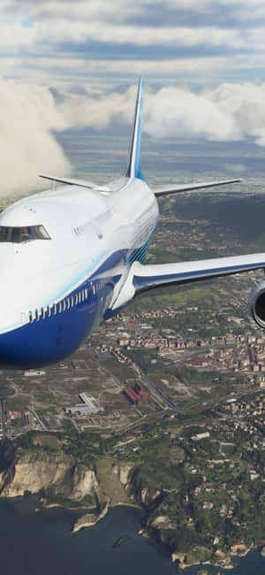 Iphone Xs Microsoft Flight Simulator Background — Fairphone Picha ya Ukuta
