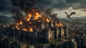 King's Landing inawaka moto wakati Daenerys anashambulia