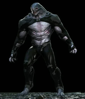 King Shark supervillain design wallpaper — Tecno Phantom V Fold2 Picha ya Ukuta