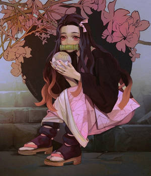 Kioo cha Kioo cha Nezuko wa Demon Slayer