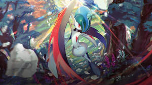 Kipande cha Gallade — Pokemon baridi Picha ya Ukuta