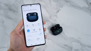 Kipaza sauti cha Xiaomi na Tundu la Simu — Xiaomi Picha ya Ukuta