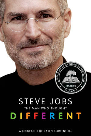 Kitabu Kuhusu Maisha ya Steve Jobs — Huawei MatePad Picha ya Ukuta