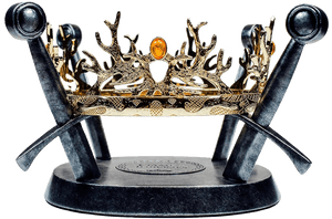 Kiti cha Enzi cha Chuma na Panga Game of Thrones — Game of thrones msimu wa 8 Picha ya Ukuta