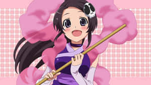 Klipu ya Mwiba ya Kichwa ya The World God Only Knows — Pink anime aesthetic Picha ya Ukuta