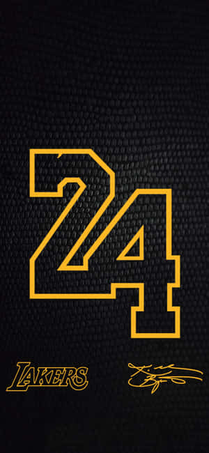 Kobe Bryant 24 Logo — Xiaomi 18 Pro Max Picha ya Ukuta