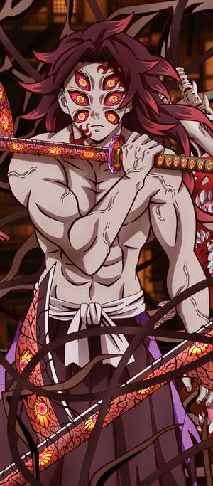 Demon Slayer Kokushibo — Sony Xperia Picha ya Ukuta