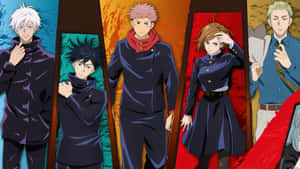 Wahusika Wote wa Anime HD — Jujutsu kaisen Picha ya Ukuta
