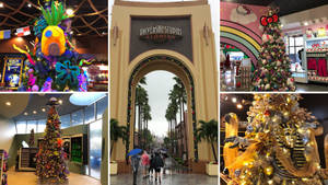 Kolaj ya Krismasi ya Universal Studios wallpaper