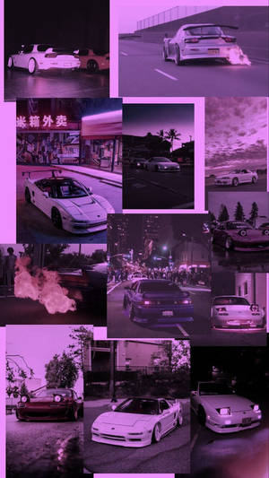 Kolaji ya Picha za JDM Aesthetic — Japan GIF Picha ya Ukuta