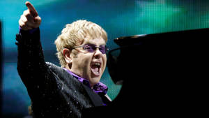 Konsati ya Pop Rock ya Elton John wallpaper — Pro Display XDR Picha ya Ukuta