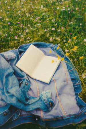 Picha za Indie Aesthetic — Bluu baridi Picha ya Ukuta