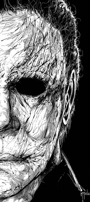 Michael Myers Iphone — Galaxy A Picha ya Ukuta