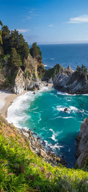 Iphone X California Background — Honor Play Picha ya Ukuta