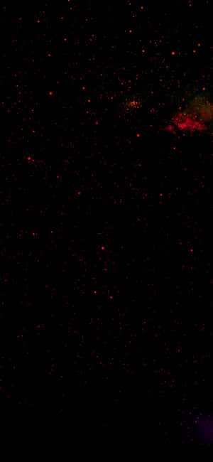 Red Galaxy Background — Honor Magic Picha ya Ukuta