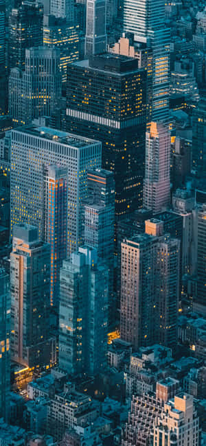 Iphone X New York Background — Realme GT 8 Pro Picha ya Ukuta