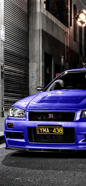 Nissan Skyline Iphone — iPhone 15 Plus Picha ya Ukuta