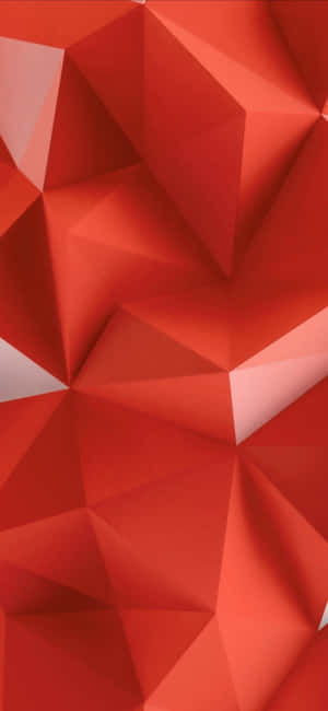 Pastel Red Background — Oppo F29 Pro Picha ya Ukuta