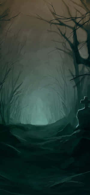 Spooky Iphone — Galaxy S25 Ultra Picha ya Ukuta