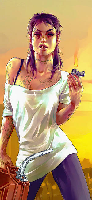 Gta 5 iPhone — iPhone 12 Picha ya Ukuta