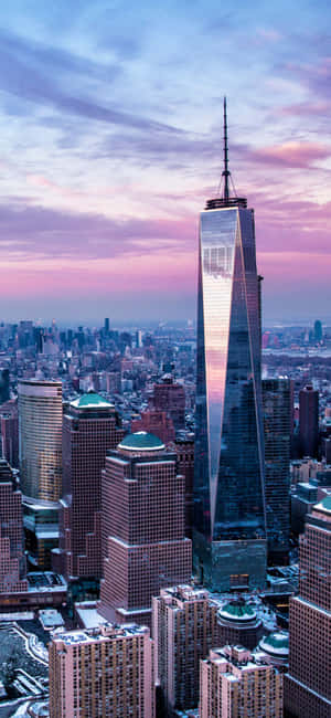 Iphone X New York Background — IQOO Picha ya Ukuta