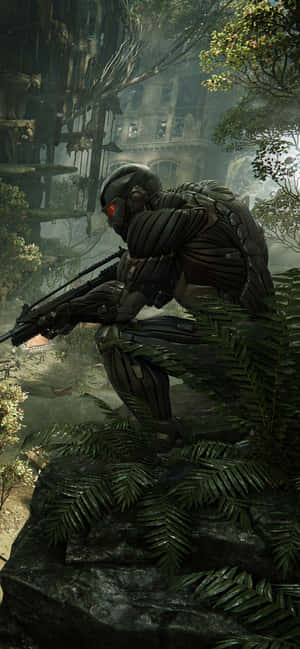 Iphone Xs Max Crysis Warhead Background — Tecno Pova 7 Pro Picha ya Ukuta