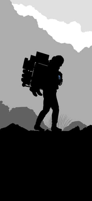 Iphone X Death Stranding Background — Infinix Hot 70 Pro Picha ya Ukuta