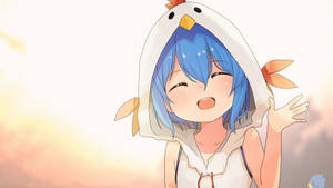Kuku wa Anime Mgeni Hoodie wallpaper — Mrembo wa anime mrembo Picha ya Ukuta