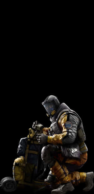 Picha ya nyuma ya Pixel 3xl Rainbow Six Siege — Rahisi Picha ya Ukuta