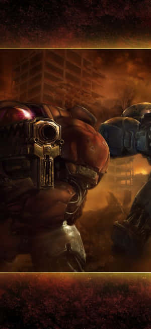 Iphone X Starcraft II Background — Vivo S Picha ya Ukuta