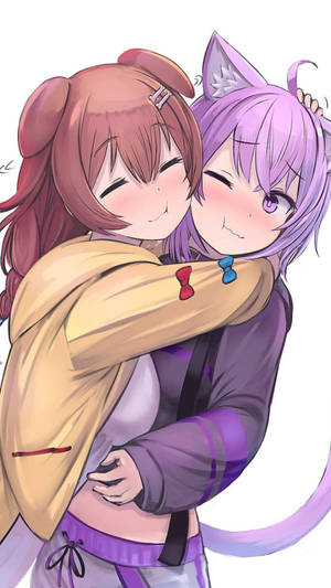 Ukuta wa Kumbatio la Msichana wa Bunny wa Anime