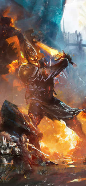 Iphone X Total War Warhammer Background — Vivo S50 Picha ya Ukuta