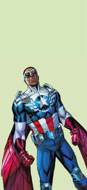 Falcon Marvel — Huawei nova 16 Picha ya Ukuta