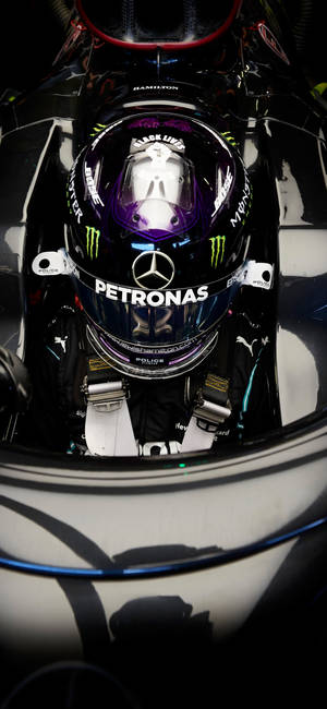 Mercedes F1 Iphone — Galaxy A18 Picha ya Ukuta