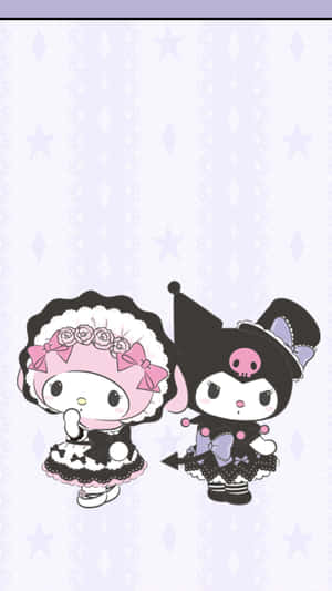 Kuromu Iphone — Sanrio GIF Picha ya Ukuta