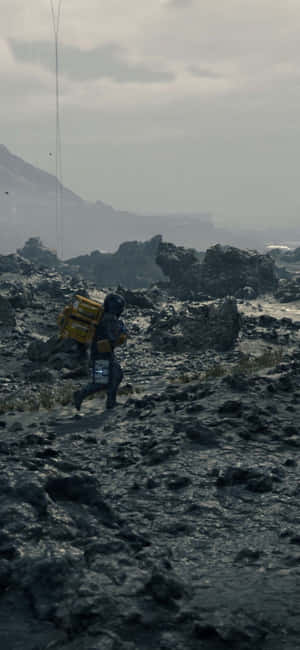 Iphone X Death Stranding Background — OnePlus Ace Picha ya Ukuta