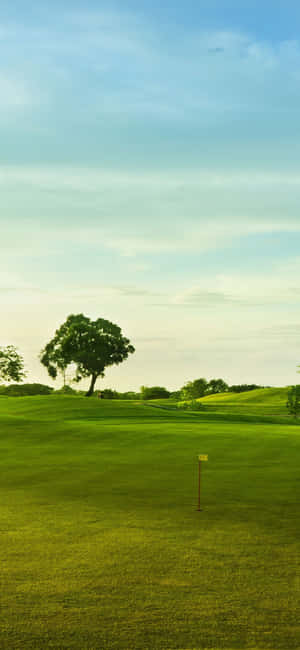 Iphone X Golf Course Background — Nothing Phone (a-series) Picha ya Ukuta