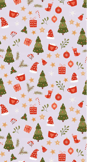 Mandhari ya Krismasi Nyekundu
