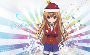 Mandhari ya Krismasi ya Anime — Anime ya krismasi Picha ya Ukuta