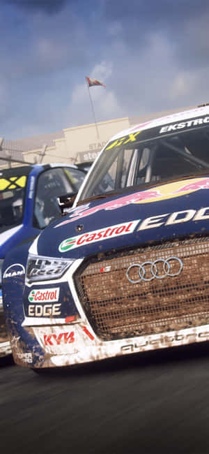 Iphone Xs Dirt Rally Background — Galaxy F56 Picha ya Ukuta