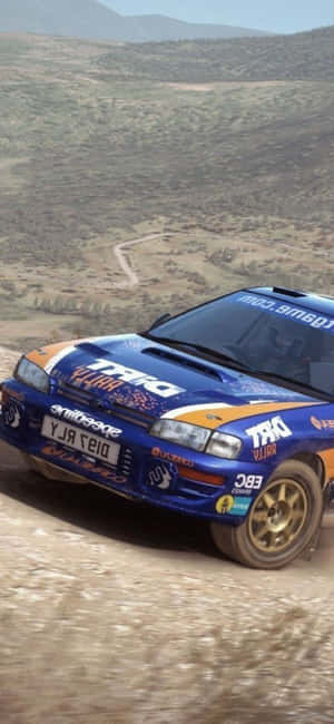 Iphone Xs Dirt Rally Background — Vivo T4 Picha ya Ukuta