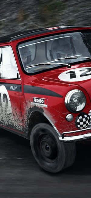 Iphone Xs Dirt Rally Background — Vivo T4 Picha ya Ukuta