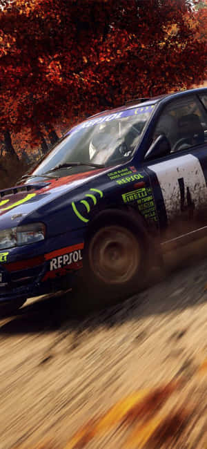 Iphone Xs Dirt Rally Background — Nubia Picha ya Ukuta