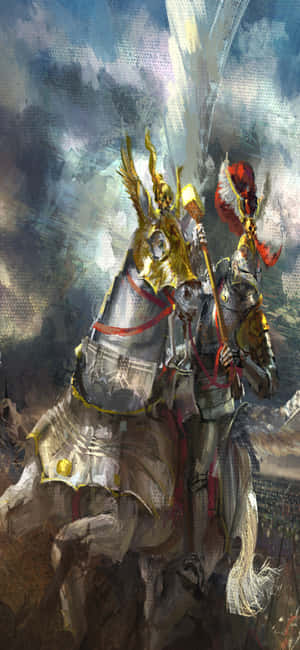 Iphone X Total War Warhammer Background — Galaxy A Picha ya Ukuta