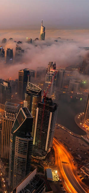 Kuwait aerial view photograph wallpaper — ROG Phone 9 FE Picha ya Ukuta