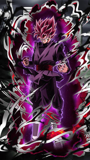 Kuweka Goku Black Iphone — Anime Picha ya Ukuta