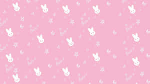 Latamu hili la pinki lenye mwanga wa kawaii litafanya kifaa chako kusikia joto na mrembo! — Pink ya kawaii Picha ya Ukuta