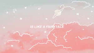 Latifu Pink Kawaii Background