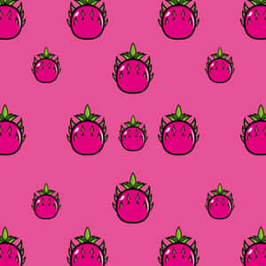 Latifu ya Pink Kawaii Background — Pink ya kawaii Picha ya Ukuta